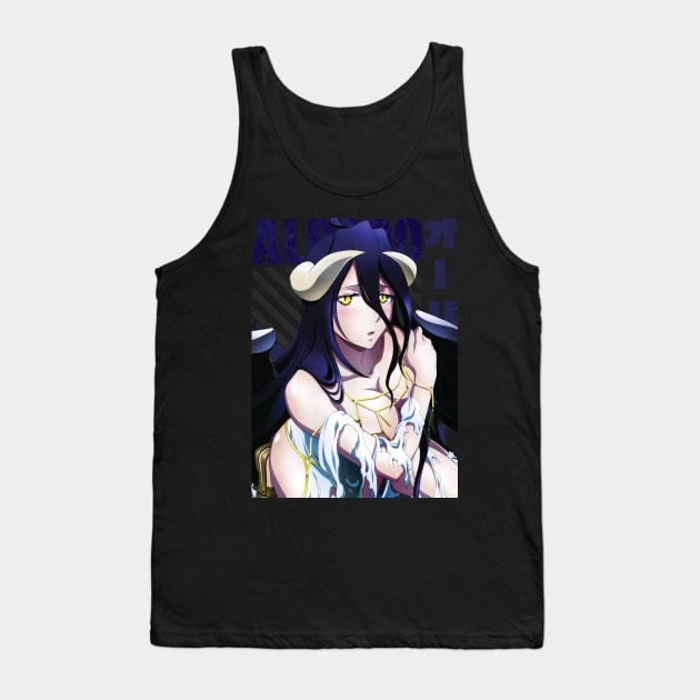 Overlord - Albedo Tank Top by Recup-Tout